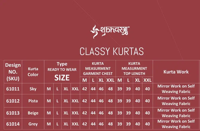 Classy Kurtas By Shubhvastra Mens Kurta Wholesale Market In Surat